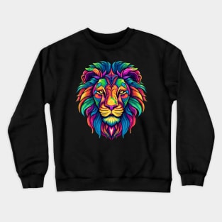 Lion Smiling Crewneck Sweatshirt